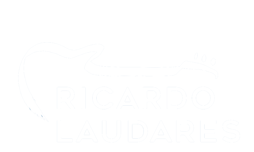 logomarca do Curso de Violão Ricardo Laudares - pequena
